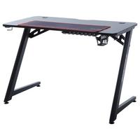 Gaming Tisch DX Racer 5 Schwarz - Schwarz, Design, Holzwerkstoff/Metall (111/75/60cm) - Dxracer