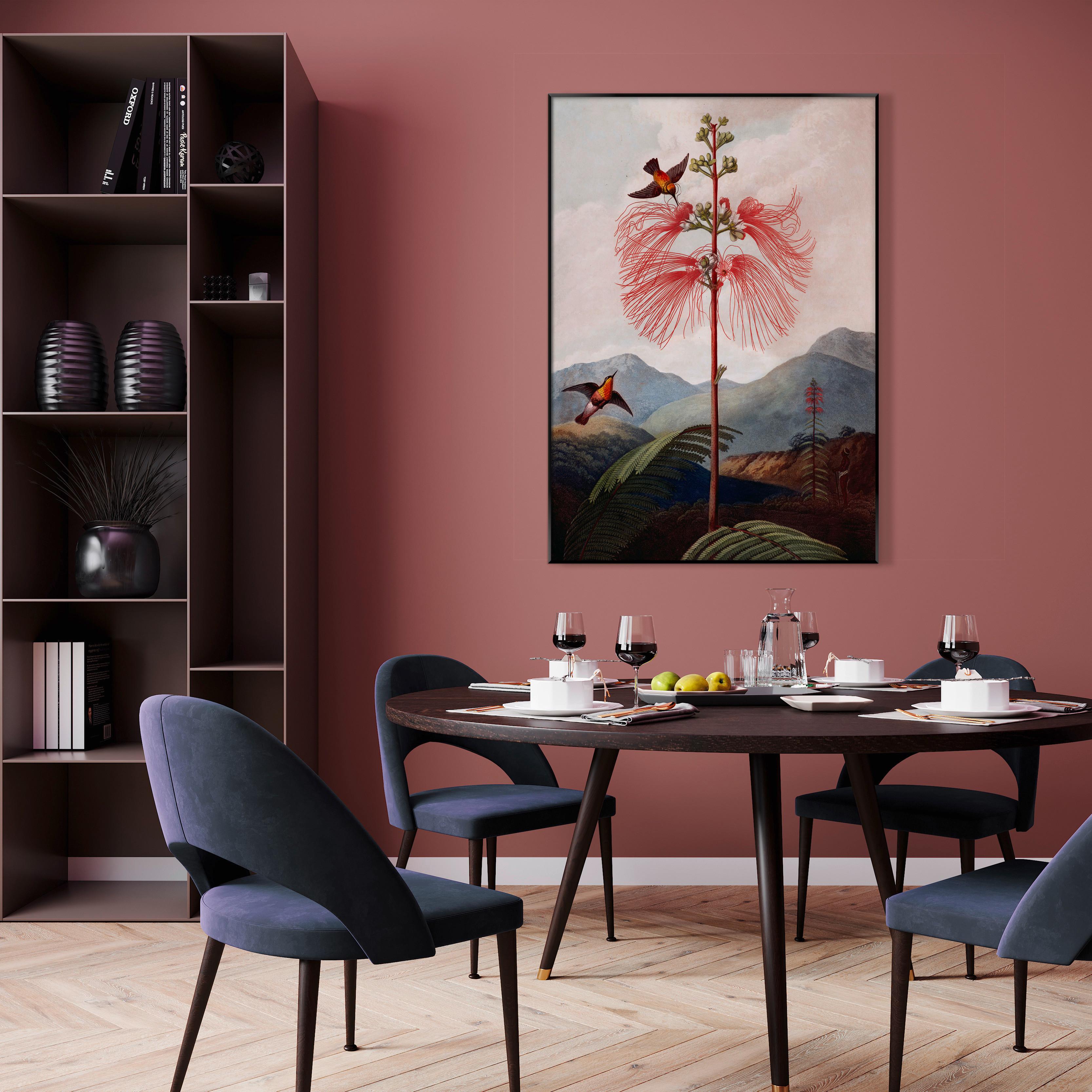 Bild Elena ca. 70x100cm - Multicolor, Holzwerkstoff/Papier (70/100cm) - Modern Living