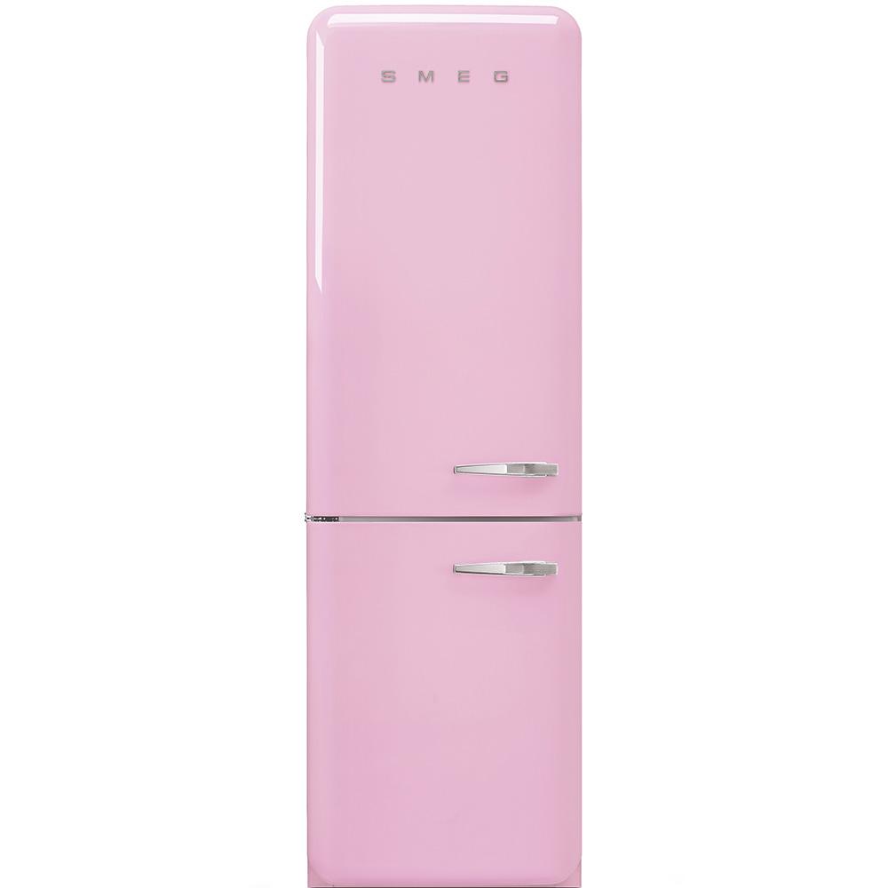 Kühl-Gefrier-Kombination FAB32LPK5 Links - Pink, Design (60,1/196,8/78,8cm) - SMEG