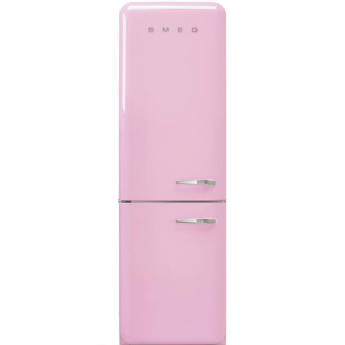 Kühl-Gefrier-Kombination FAB32LPK5 Links - Pink, Design (60,1/196,8/78,8cm) - SMEG