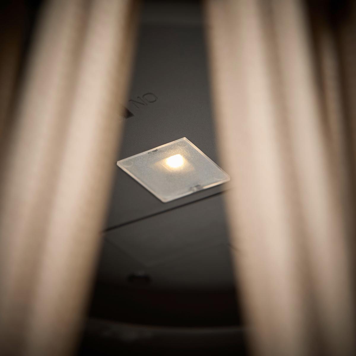 LAMPA SOLARNA LUMIN -EXKLUSIV- - kolor naturalny/ciemnoszary, Design, tworzywo sztuczne/metal (21,5/45/21,5cm) - Ambia Garden