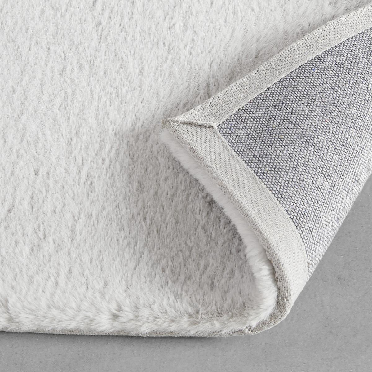 Blană artificială Caroline 1 - argintiu, textil (80/150cm) - Mömax
