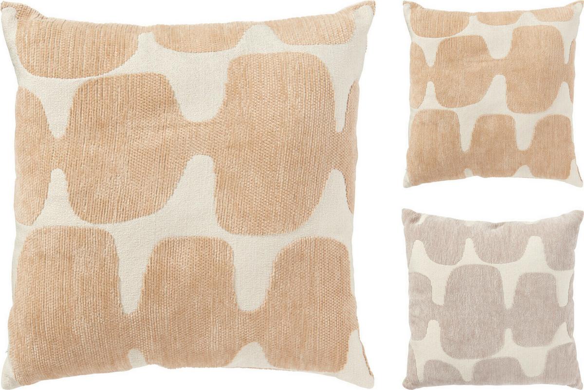 Díszpárna Calabash 45/45 - aranyszínű/ezüstszínű, Basics, textil (45/45cm)