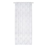 Fertigvorhang Emilia in Weiss ca. 135x245cm - Weiss, Romantik / Landhaus, Textil (135/245cm) - Modern Living