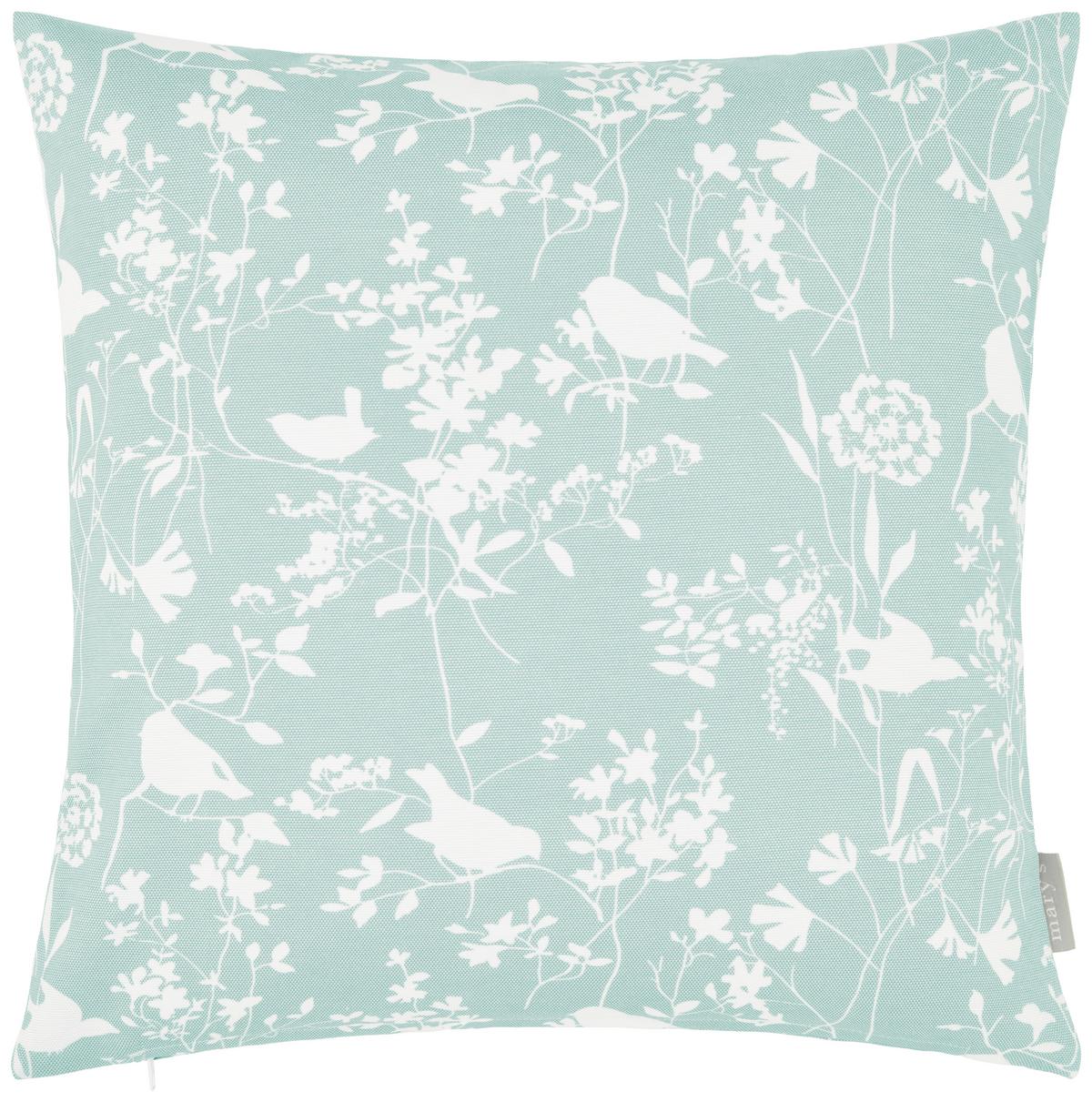 Kissenhülle Steffi Blau ca. 40x40cm - Blau, LIFESTYLE, Textil (40/40cm) - Mary's