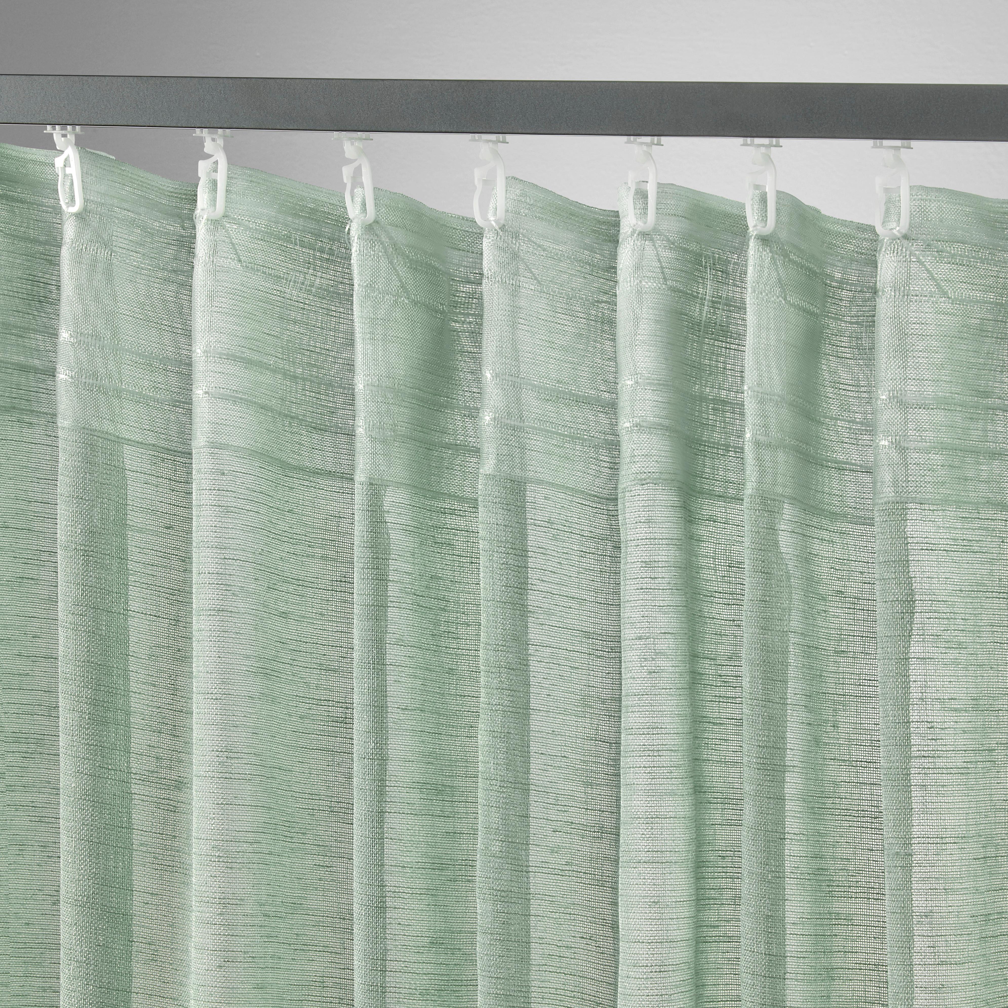 GARDINLÄNGD SIGRID 300 CM - grön, Modern, textil (140/300cm) - Premium Living