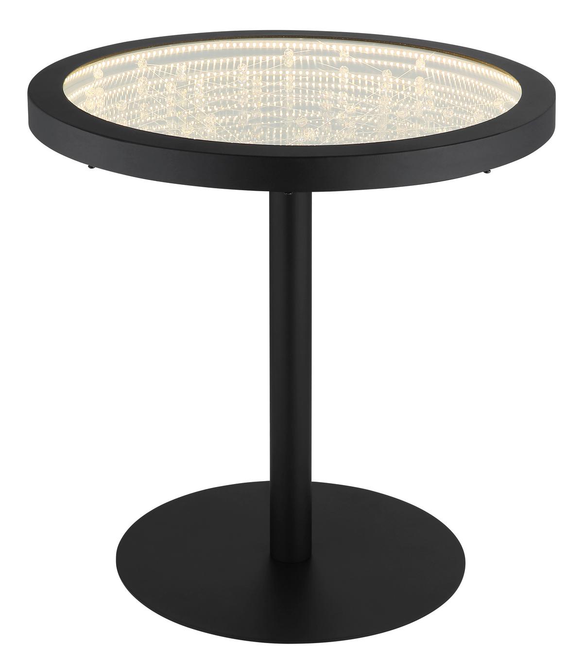 LED-TISCHLEUCHTE 28086 BRYON - Klar, Design, Glas/Kunststoff (50/47,5cm) - Globo