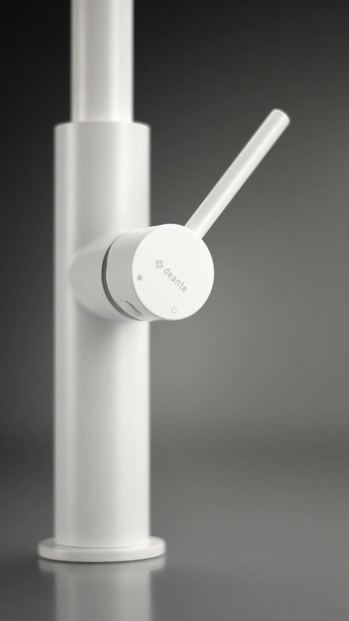 Konyhai Álló Csaptelep Deante Evora Bqj_a62m - fehér, Modern, fém (23,6/37cm)