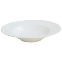 Pastateller Melly in Weiß Ø ca. 28cm - Weiß, MODERN, Keramik (28/5,3cm) - Premium Living