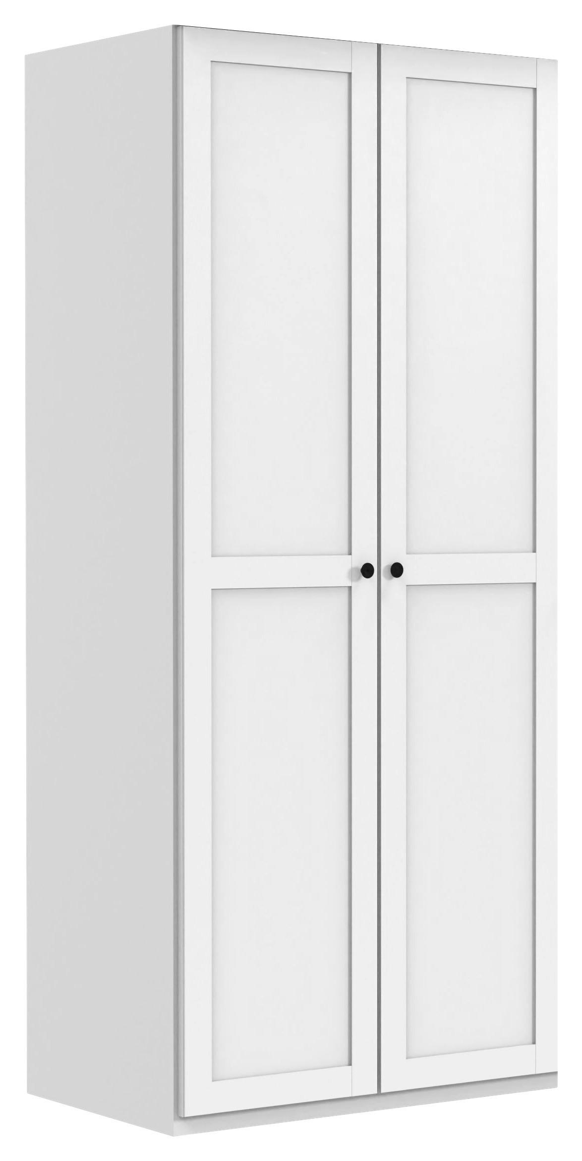 Ormar S Klasičnim Vratima New York B - bijela, Konvencionalno, drvni materijal/metal (90/208/58cm) - Modern Living