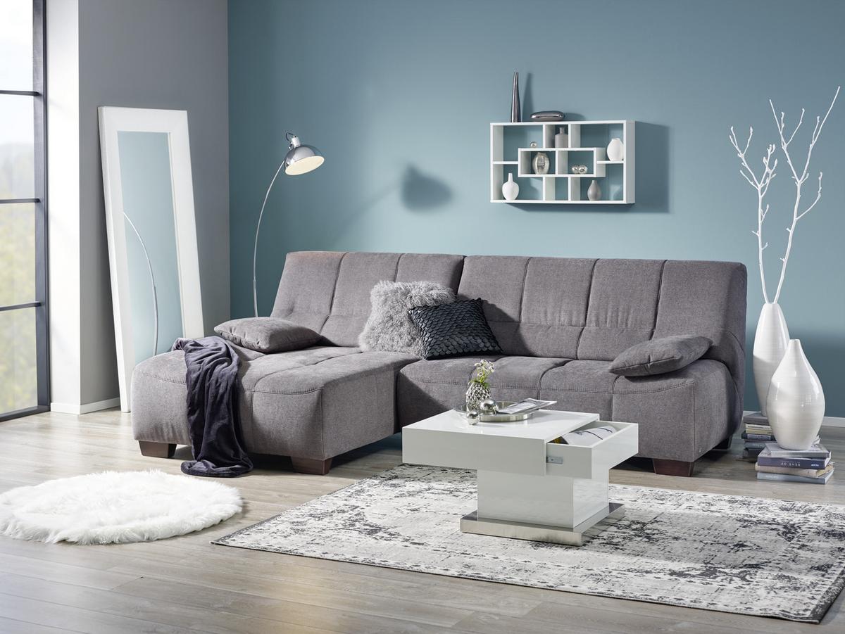 Couchtisch Lina Weiss Hochglanz - Weiss Hochglanz, Modern, Holzwerkstoff/Metall (60/60/40cm) - Mömax