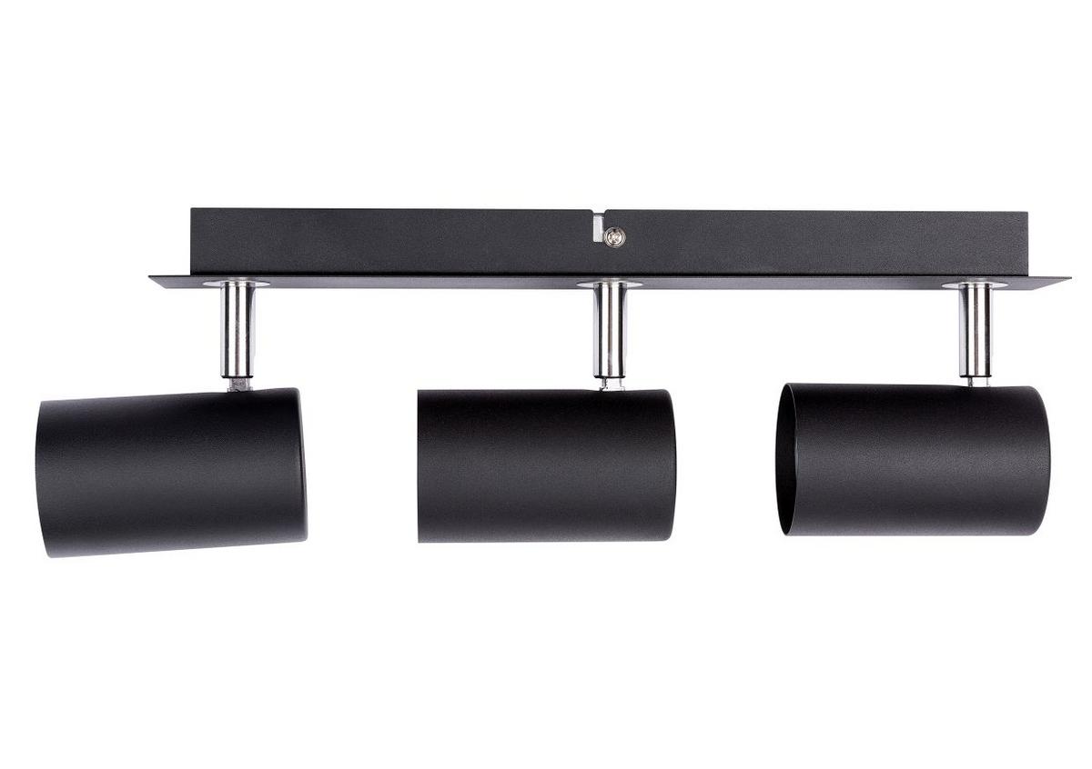 LAMPA REFLEKTOROWA ROCKET *SBX* - czarny, Basics, metal (40/7/15cm) - Novel