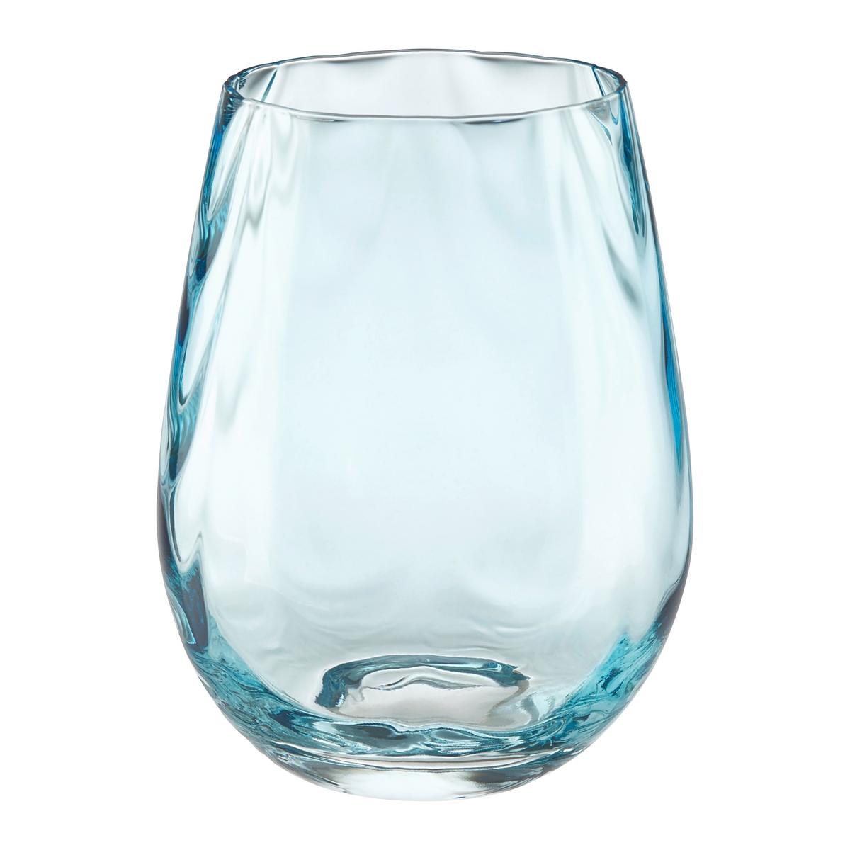 Trinkglas Lividus Blau ca. 510 ml - Blau, MODERN, Glas (9,3/12,5cm) - Mömax