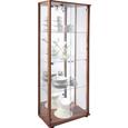 Vitrine Eichefarben - Eichefarben/Silberfarben, Glas/Holzwerkstoff (68/171/36cm) - Mömax modern living Vitrine Eichefarben - Eichefarben/Silberfarben, Glas/Holzwerkstoff (68/171/36cm) - Mömax modern living