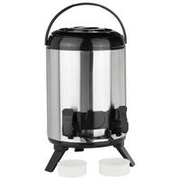 DOZOWNIK DO NAPOJÓW GORĄCYCH 26106 - kolor stalowy, Basics, metal (9l)