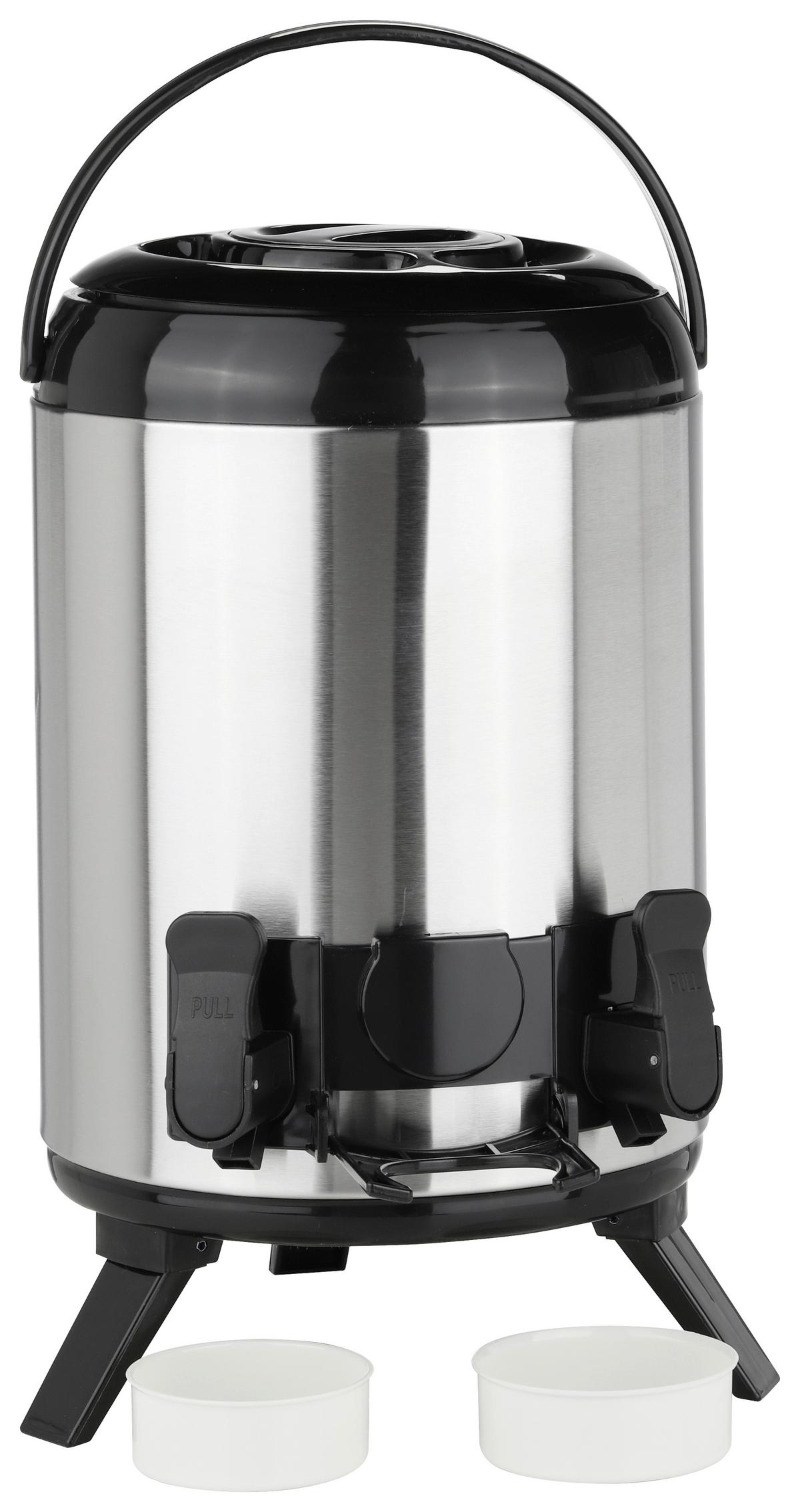 DOZOWNIK DO NAPOJÓW GORĄCYCH 26106 - kolor stalowy, Basics, metal (9l)