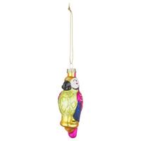 Dekohänger Parrot Multicolor - Multicolor, KONVENTIONELL, Glas (4/3/10cm) - Mömax