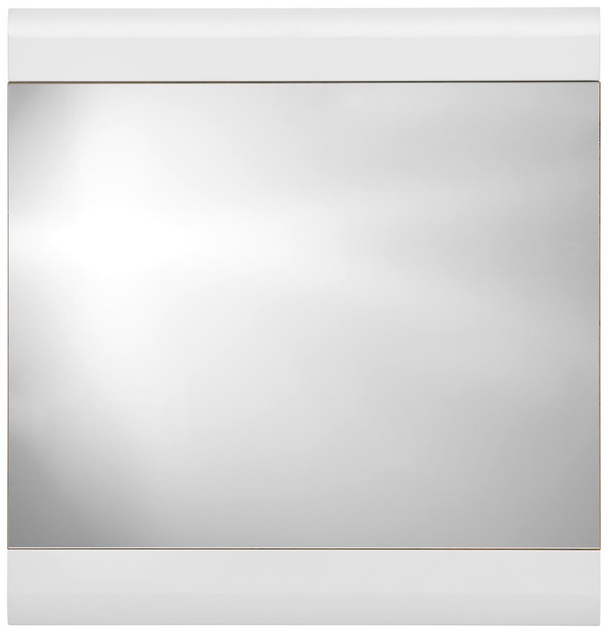 Oglindă Auris - alb, Modern (85/90/2cm) - Modern Living