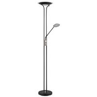 Led-deckenfluter 59094 Tamika - Klar/Chromfarben, Konventionell, Glas/Kunststoff (30/180cm) - Globo