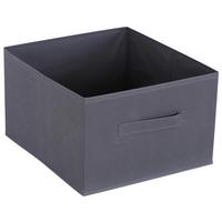 Tárolódoboz Szürke Klack - szürke, Konventionell, karton/textil (33,5/20/31cm) - Mömax