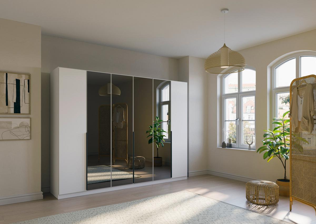 Ormar S Klasičnim Vratima Skyla - bijela, Moderno, drvni materijal/metal (271/210/54cm) - Modern Living