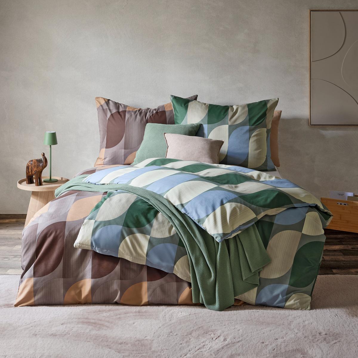 Posteljina Gala 140x200/60x80cm - tamno siva/bež, tekstil (140/200cm) - Mömax