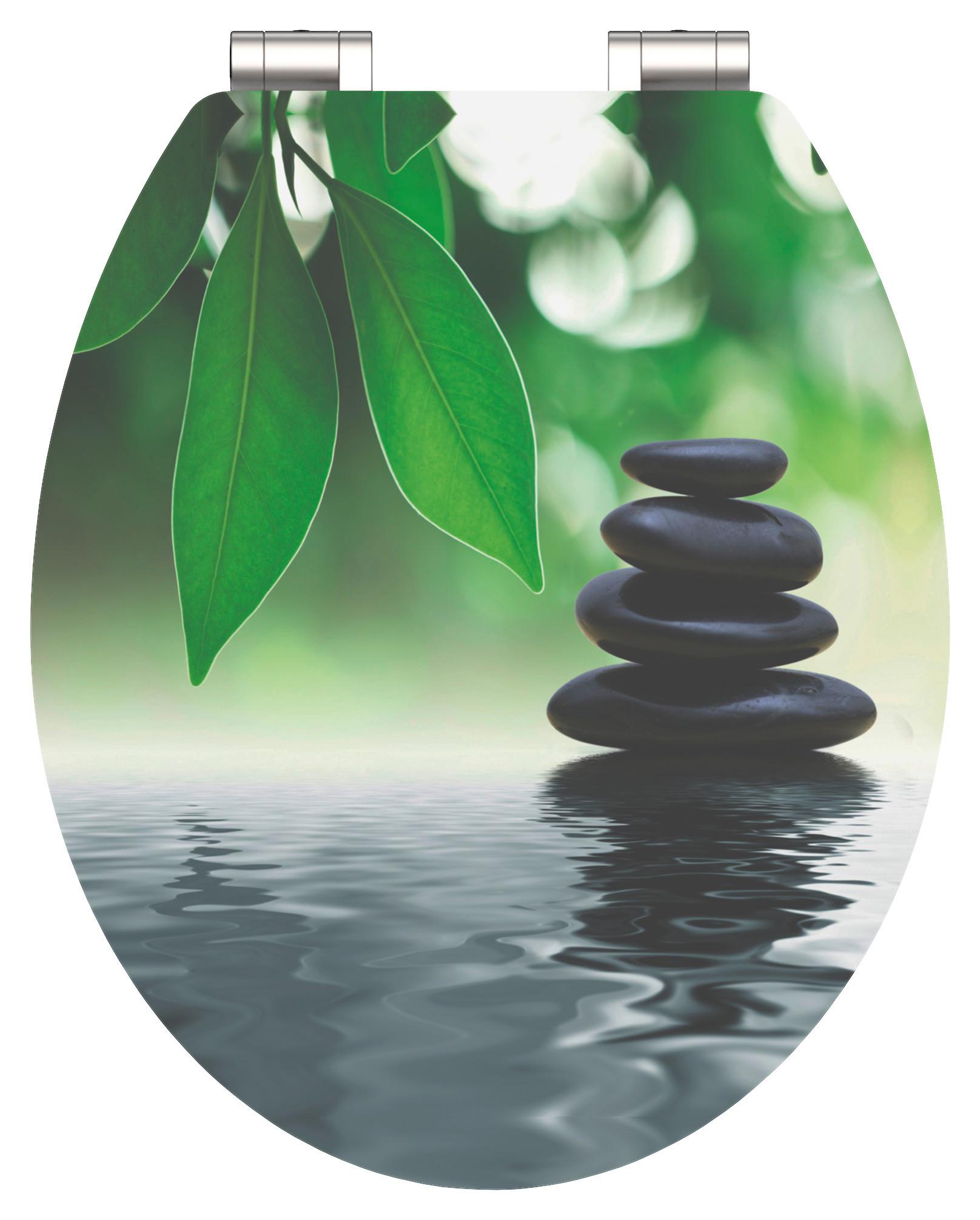 WC-Sitz Oasis mit Absenkautomatik - MODERN, Holzwerkstoff (37,5/2,2/43,5cm) - Mömax