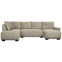 Canapea modulara VERONICE - albastru/taupe, Trend, textil (171/313/141cm) - Modern Living