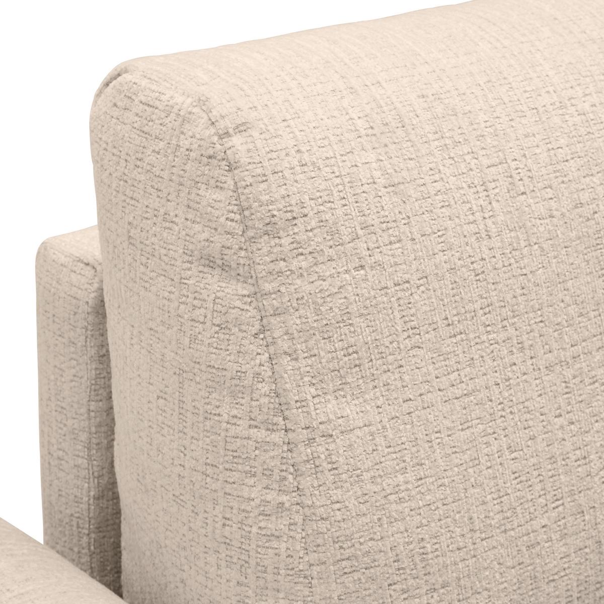 CANAPEA CU 3 LOCURI CUSTOM - bej/crem, Modern, textil (183/85/92cm) - Mömax