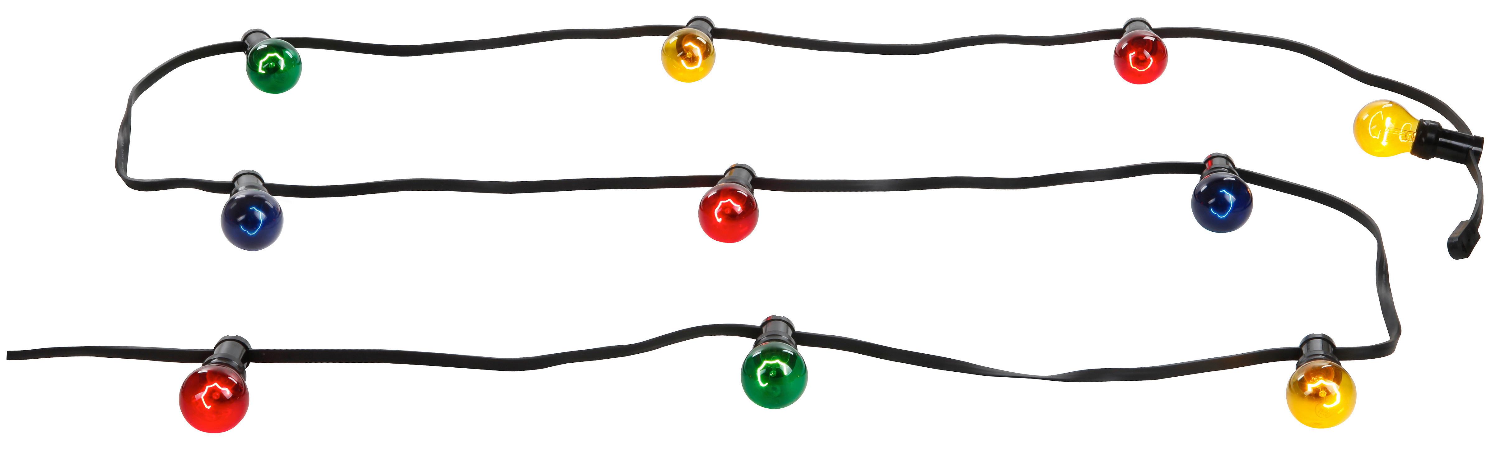 Svetlobna Girlanda Nirvana - modra/rumena, Basics, umetna masa/steklo (470cm) - Globo