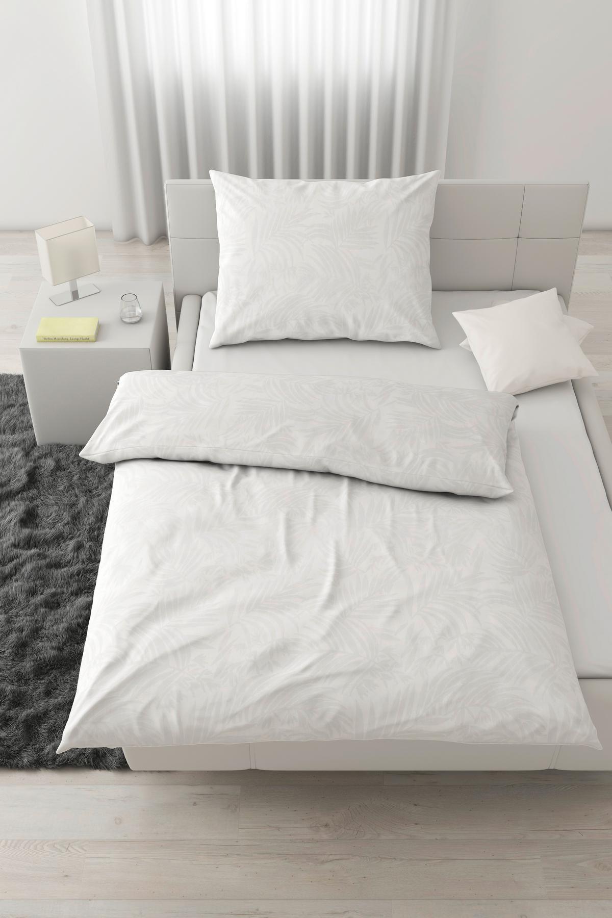 Posteljina Corinne 140x200/60x80 Cm - bijela, Romantično / ladanjski, tekstil (140/200cm) - Mömax