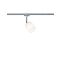 Schienensystem-Strahler Spot Blossom max. 10 Watt - Chromfarben/Weiß, Design, Kunststoff/Metall (7,4/12,8/11,5cm) - Paulmann