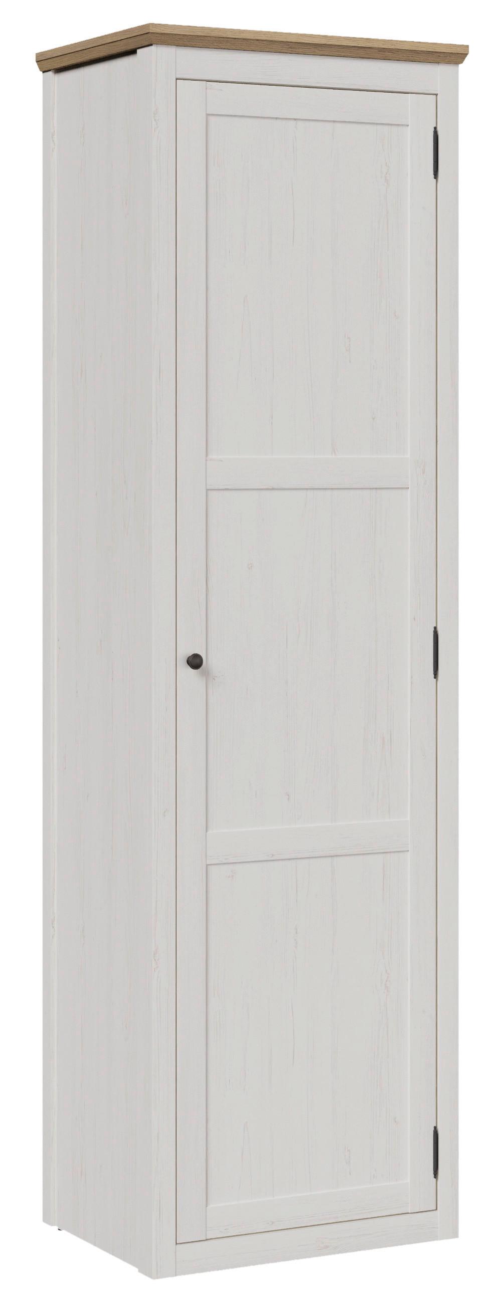 Aktenschrank Korsika Eiche-/Kieferfarben - Eichefarben/Kieferfarben, ROMANTIK / LANDHAUS, Holzwerkstoff (58,2/195/42,9cm) - Mömax