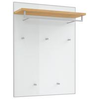 PANEL DO PRZEDPOKOJU VORTINA - kolor dębowy/biały, Design, materiał drewnopochodny/drewno (80/109/27cm)