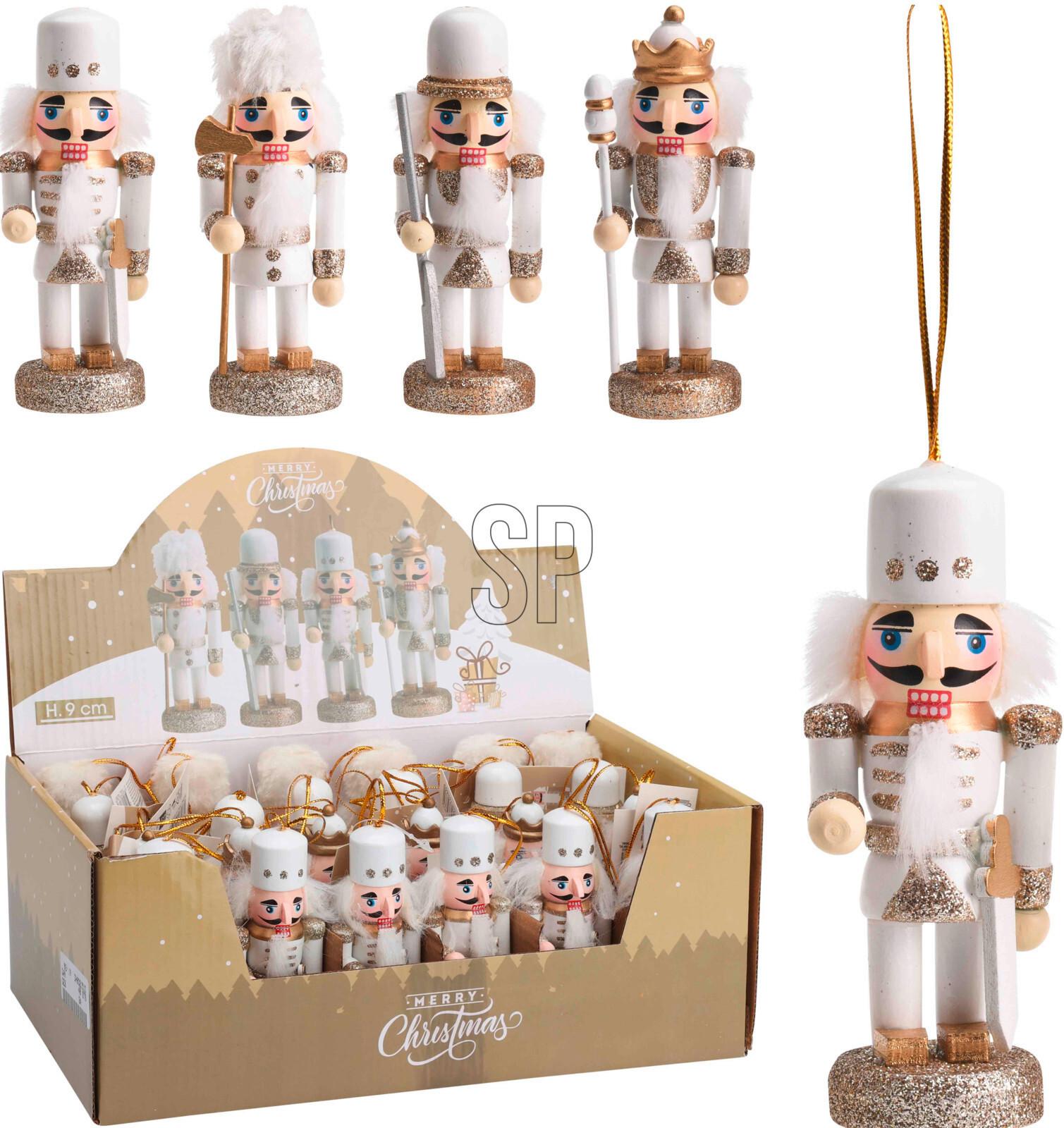 Dekohänger GOLDY - Multicolor, Holz (4/9/3,5cm)