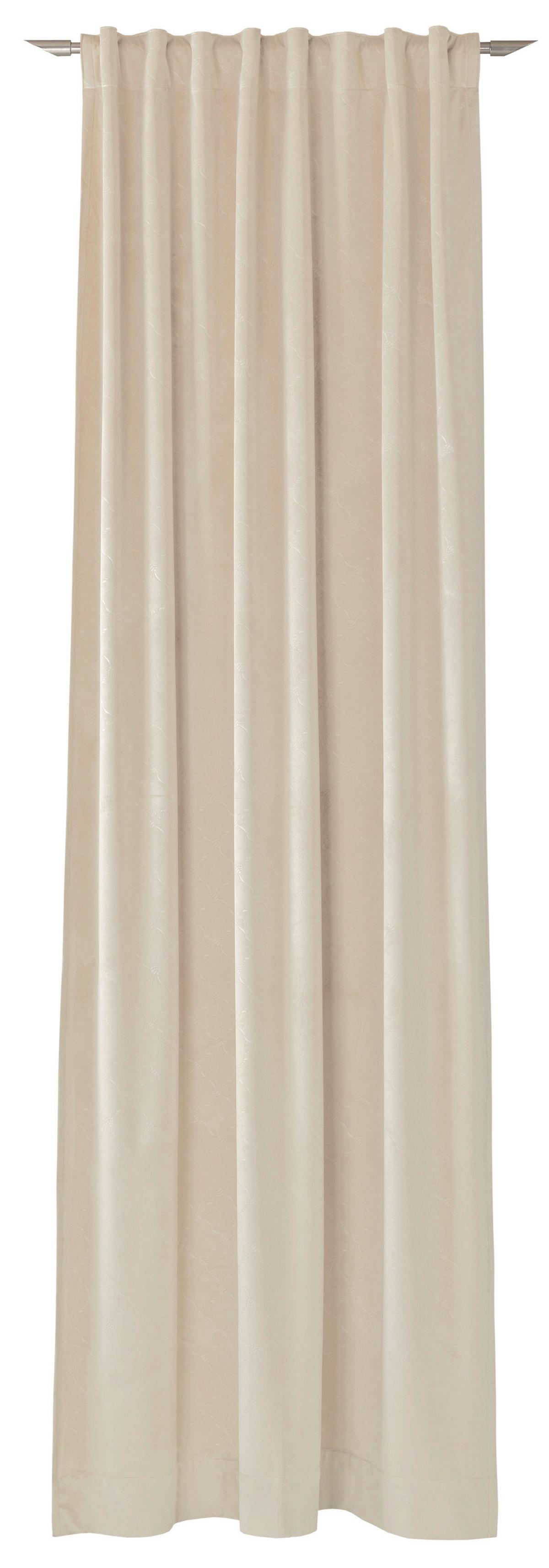 ZASŁONA GOTOWA J-IMPRESS JOOP! - kolor naturalny, Design, tkanina (130/250cm) - Joop!