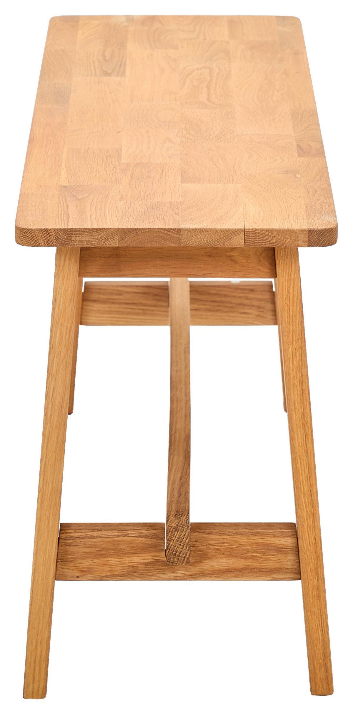 ŁAWKA SITZBANK - kolor dębowy, Design, drewno (100/45/29cm) - MID.YOU