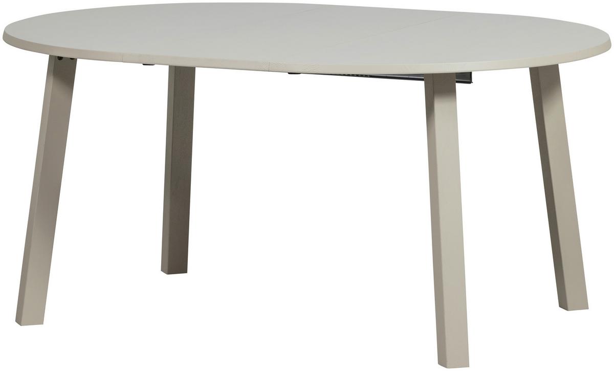 Esstisch Janne Grau L: 120-200cm - Grau, MODERN, Holz (120-200/120/75cm) - Livetastic