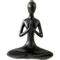 Objekt Dekorativni Lena Iii - crna, Moderno, prirodni materijali (14/19,5/8cm) - Mömax