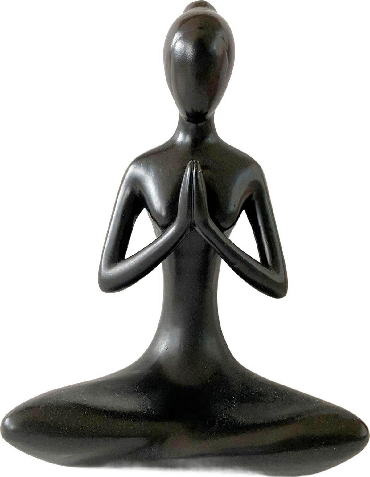 Objekt Dekorativni Lena Iii - crna, Moderno, prirodni materijali (14/19,5/8cm) - Mömax