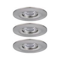 LED-Deckenleuchte Nova mini max. 4 Watt, 3-teilig - Alufarben, Basics, Metall (6,5cm) - Paulmann