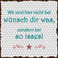 Glasbild Wünsch Dir, ca. 20x20x1,70cm - Multicolor, Glas (20/20/1,70cm)