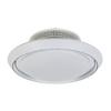TAKFLÄKT KURTO - vit/kromfärg, Modern, plast (43/20cm) - Mömax