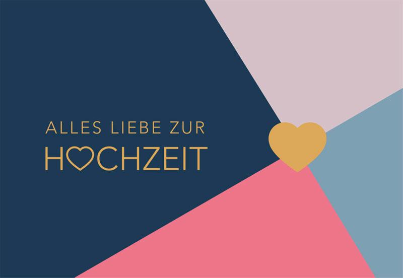 Glückwunschkarte Kupfergold aus Papier - Multicolor, Basics, Papier (24/17,5cm)