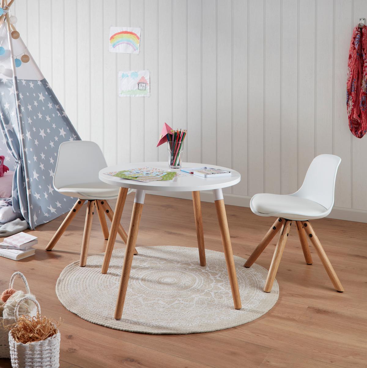 Kindersessel in Weiss - Weiss, Modern (39/57/40cm) - Zandiara