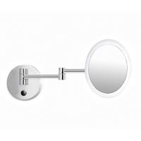 Badezimmer-Wandleuchte Specchio max. 4 Watt - Chromfarben, Basics, Glas/Metall (21/21/21cm)