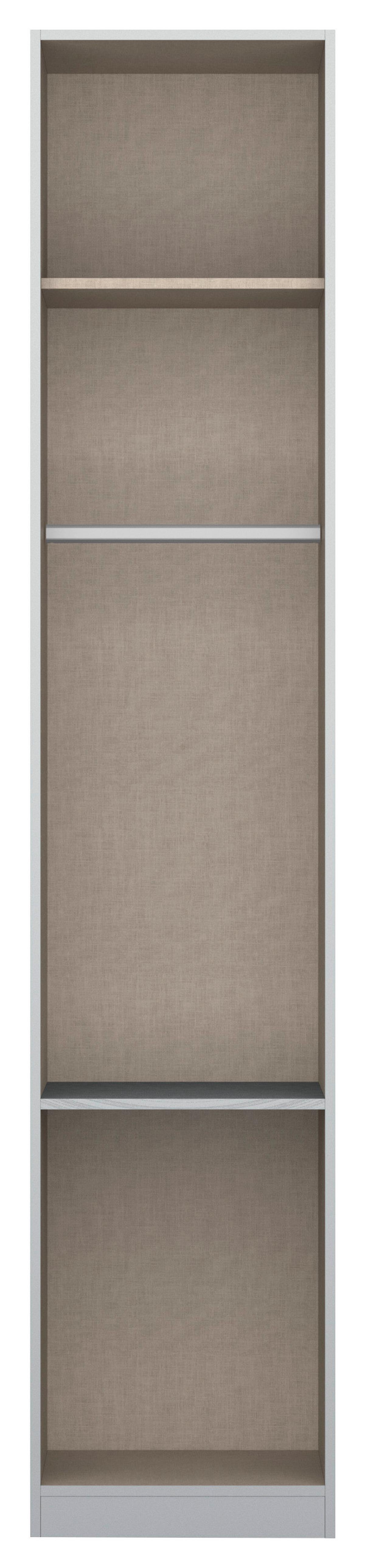 DULAP USI ROTATIVE ALABAMA - culoare lemn stejar/stejar Artisan, Trend, material pe bază de lemn (47/229/54cm) - Modern Living