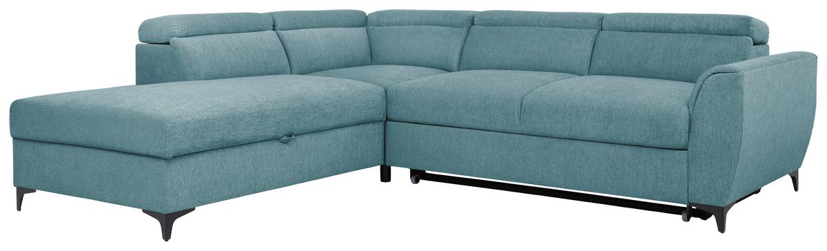 COLțAR LAPIS - petrol, Konventionell, textil (217/255cm) - Modern Living