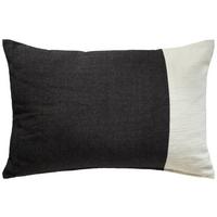 Díszpárna Levi - fekete/fehér, Modern, textil (40/60cm) - Premium Living