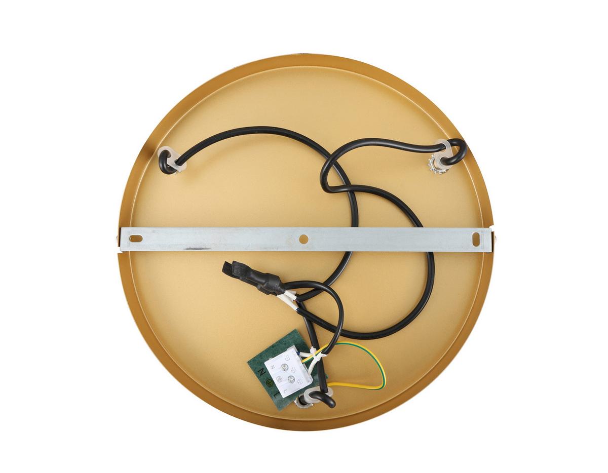 LAMPA WISZĄCA DORISA - kolor złoty, Design, metal (41/120cm) - Collet's Monde